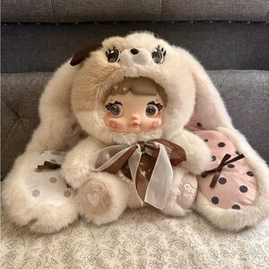 Nommi Mushroom Bunny Mocha 400% plush